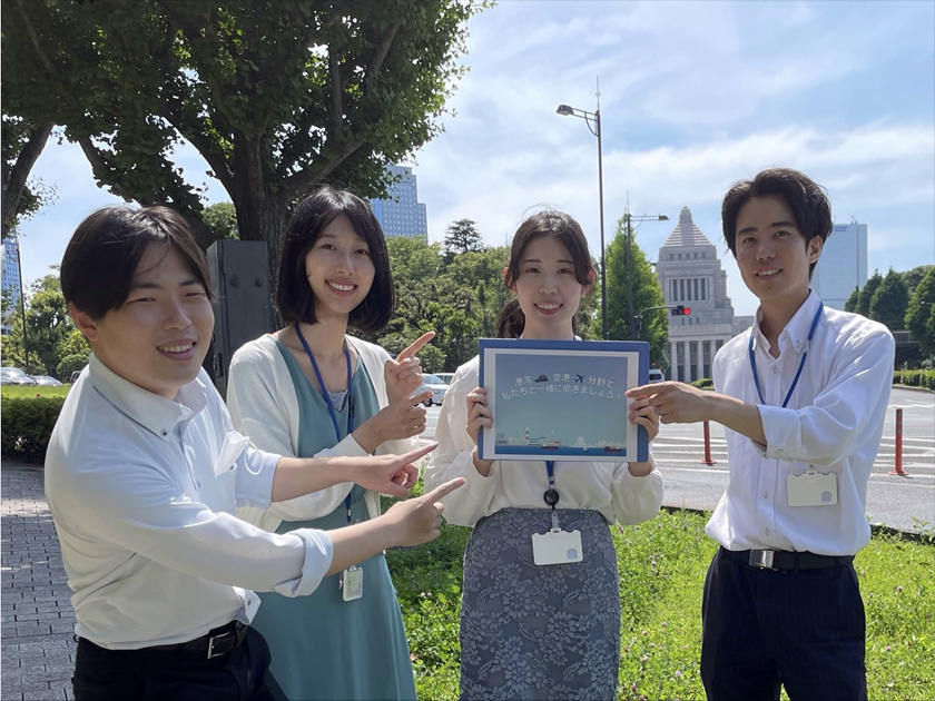 中国地方整備局にゆかりのある人たちと