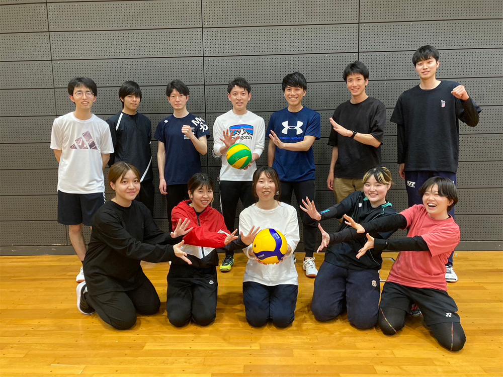 官庁対抗バレー大会に参加